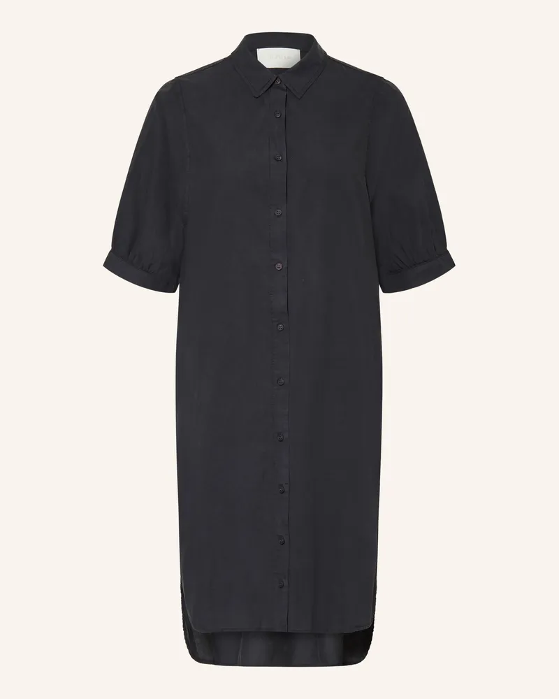 Juvia Hemdblusenkleid Olea blau Dunkelblau