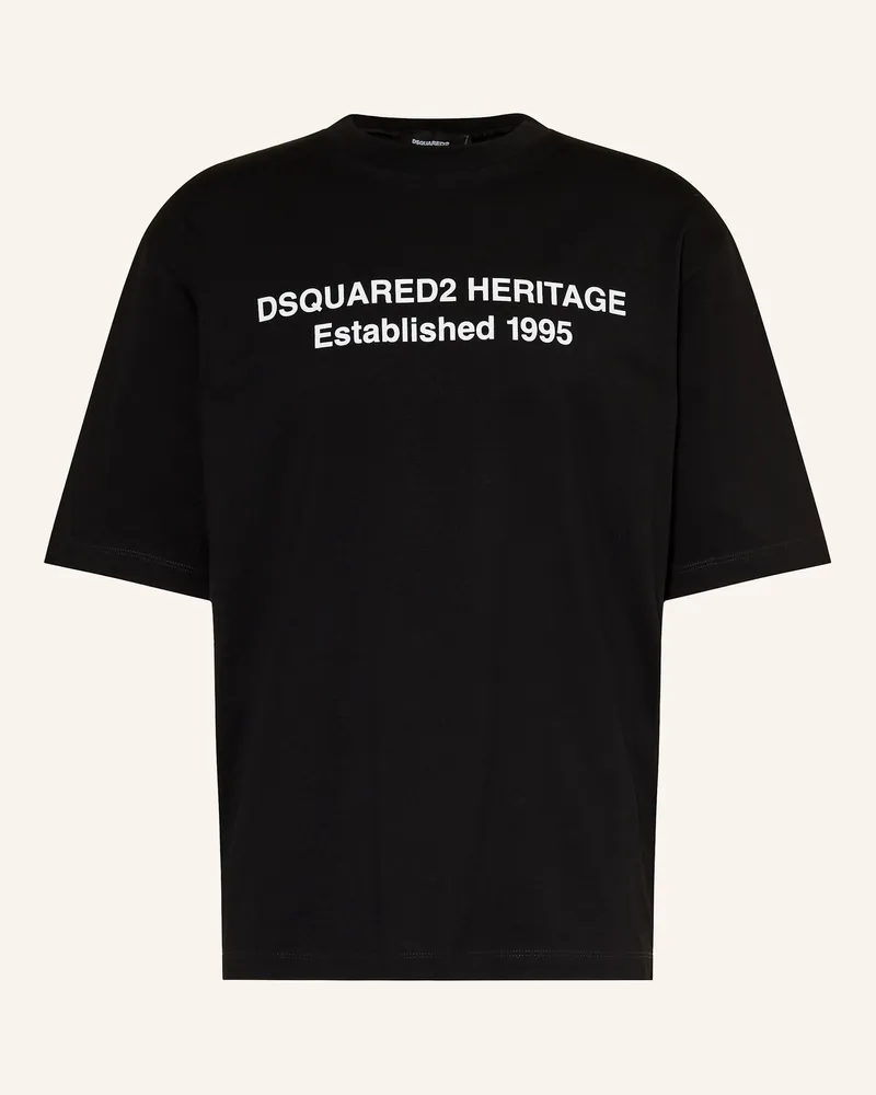 Dsquared2 T-Shirt schwarz Schwarz