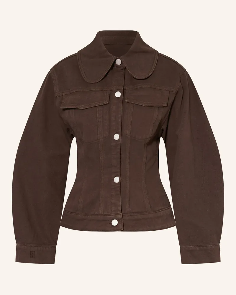 By Malene Birger Jeansjacke Villies braun Braun
