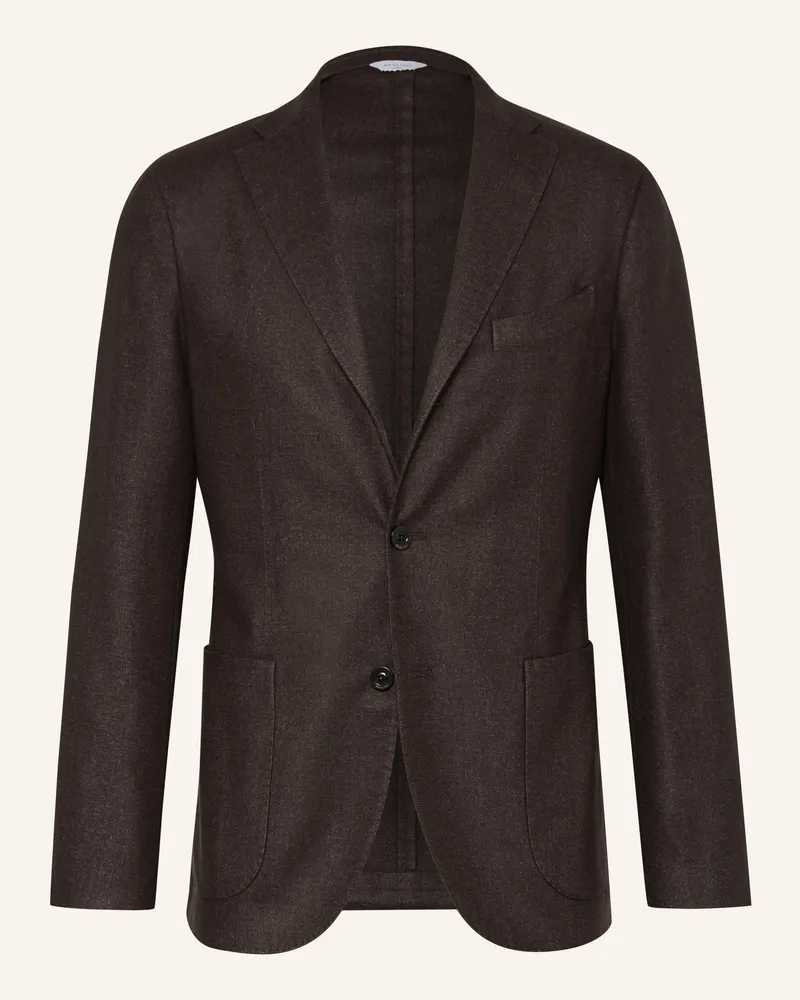 Boglioli Sakko Extra Slim Fit braun Dunkelbraun