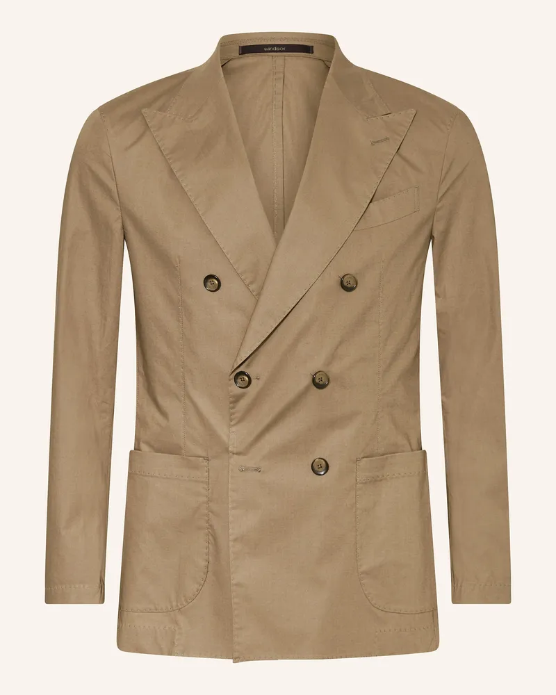 windsor. Sakko BARISTO Shaped Fit Beige