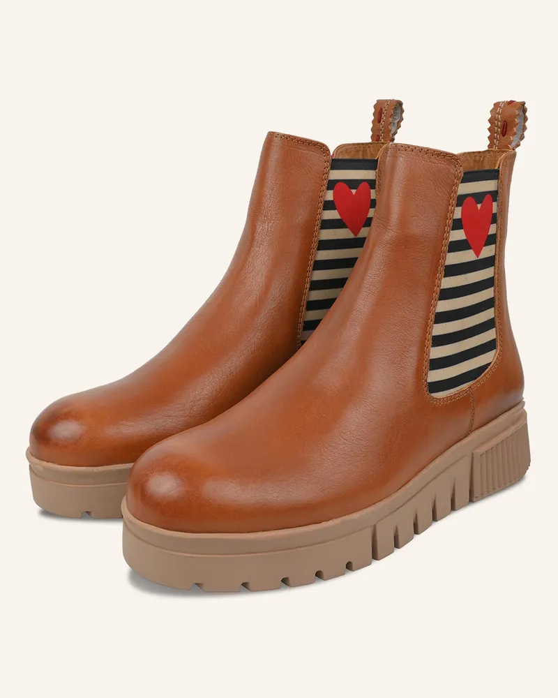 CRICKIT Chelsea-Boots NAELLE Braun