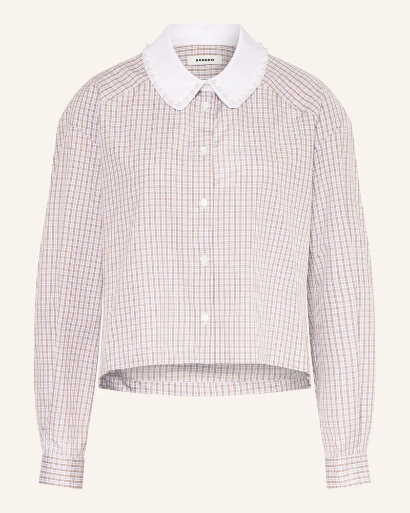 Sandro Bluse Beige