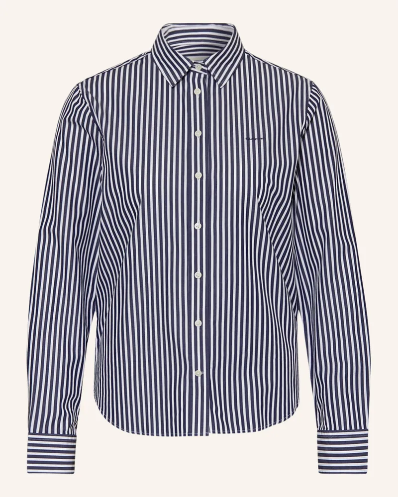 Gant Hemdbluse Dunkelblau