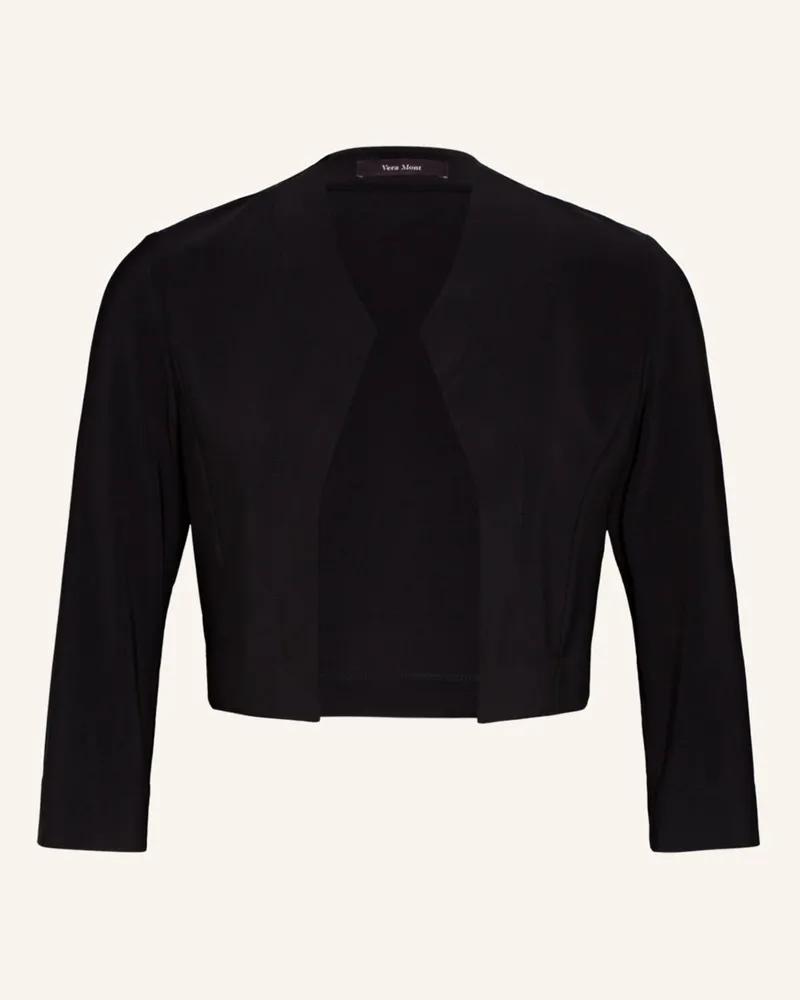 Vera Mont Bolero mit 3/4-Arm Schwarz