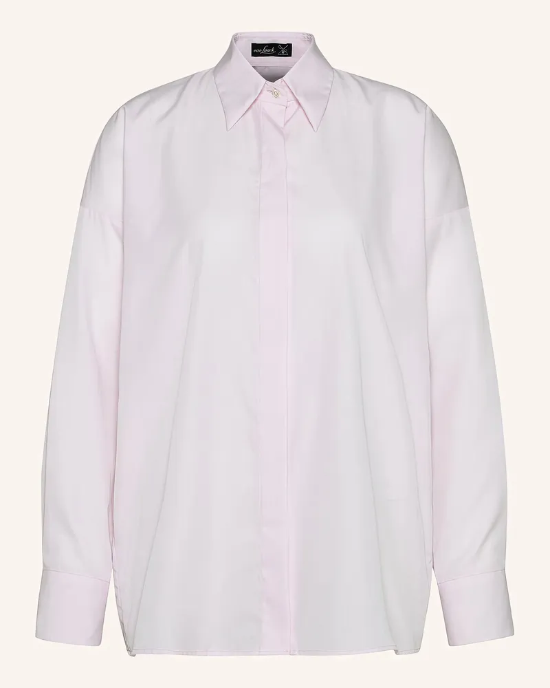 van Laack Bluse Modern Fit rosa Rot