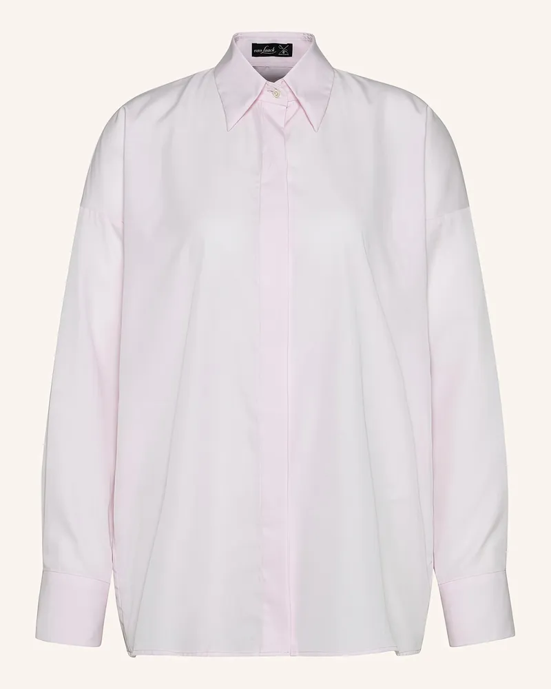 van Laack Bluse Modern Fit rosa Rot