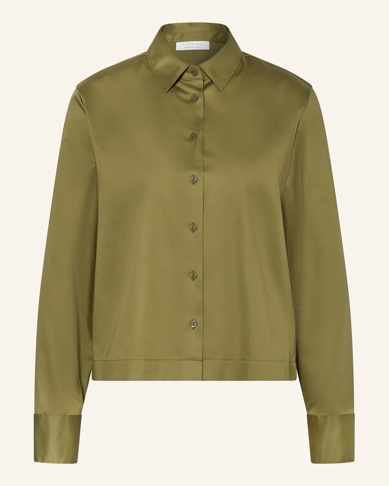Eterna Hemdbluse Oliv