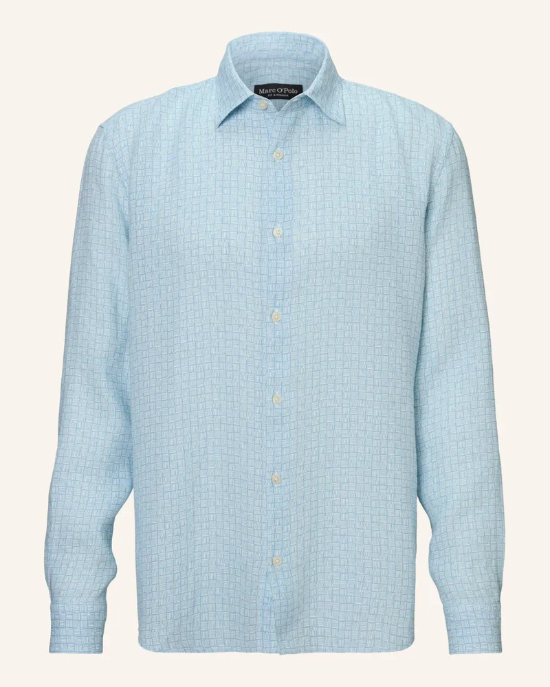 Marc O'Polo Hemd blau Hellblau