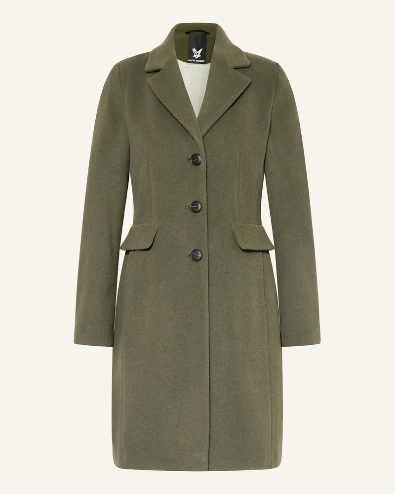 Fuchs Schmitt Wollmantel Khaki