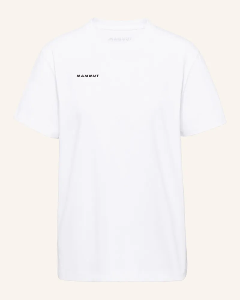 Mammut Mammut Base T-Shirt Women Mini Logo weiss Weiss
