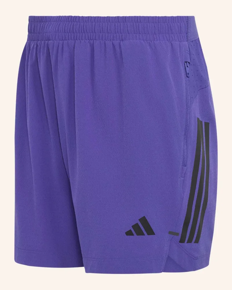 adidas d4t Primelift 3-Streifen Shorts lila Lila