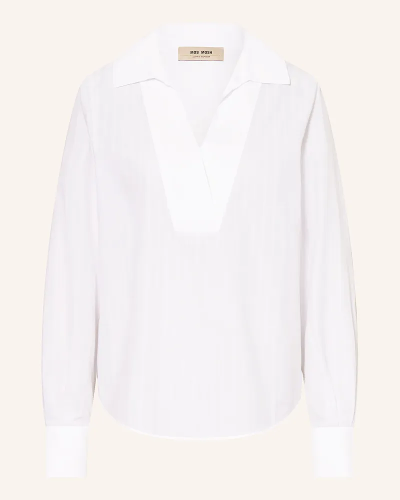 Mos Mosh Blusenshirt MMAVENT YEN Weiss