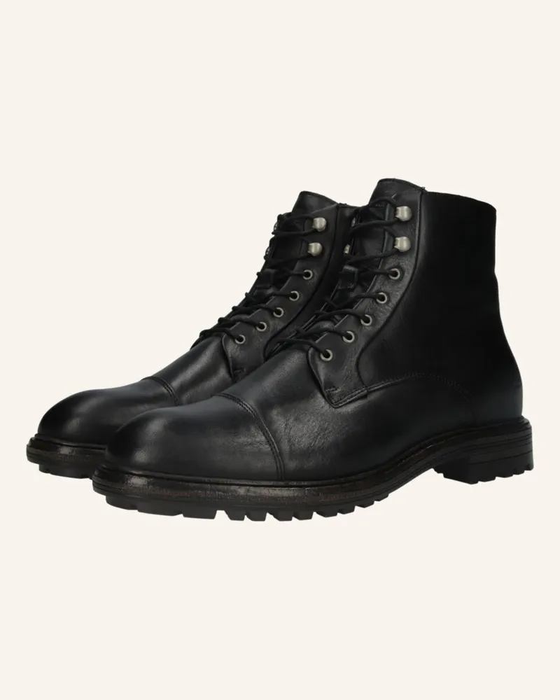 Blackstone Schnürboots Schwarz