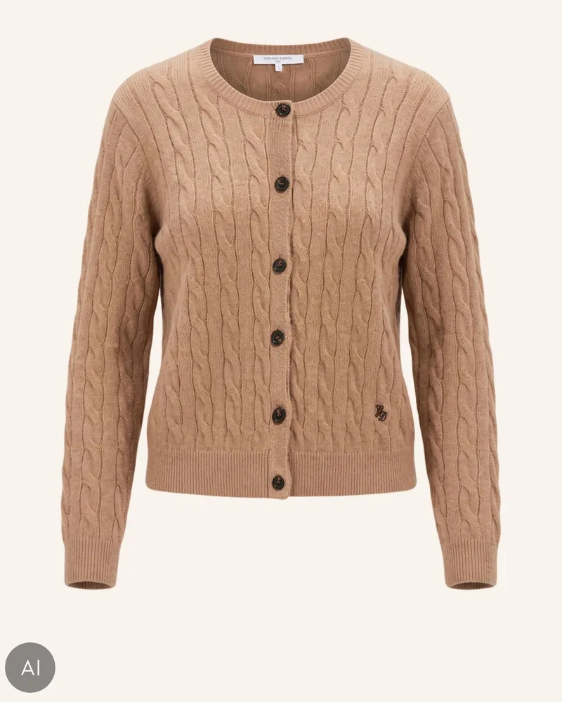 Gerard Darel Strickjacke Raiza braun Camel