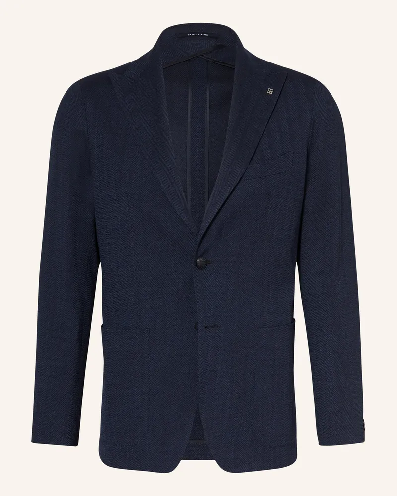 Tagliatore Sakko Slim Fit blau Dunkelblau
