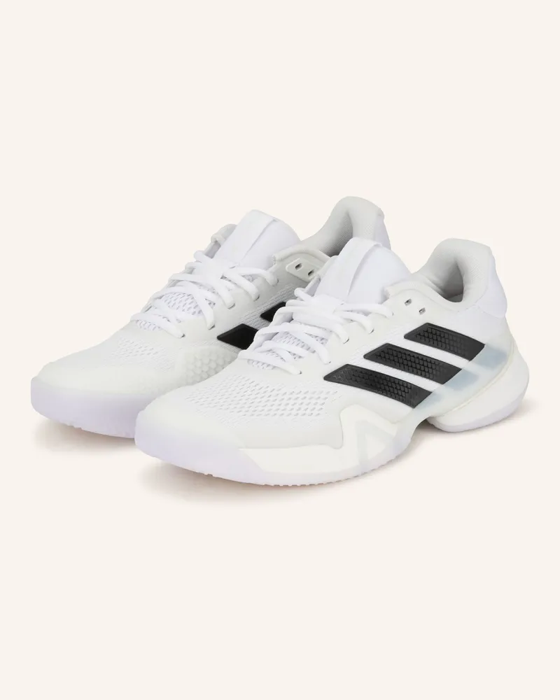 adidas Tennisschuhe BARRICADE 14 CLAY Weiss
