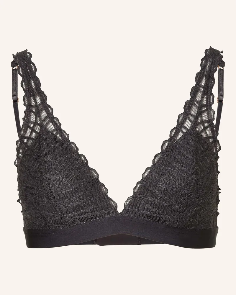 Mey Triangel-Bh Serie Poetry Temptation grau Dunkelgrau