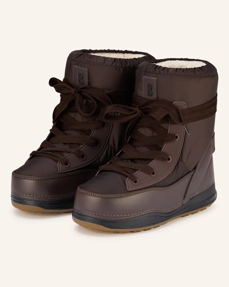 Bogner Schnürboots La Plagne 13 A braun Dunkelbraun