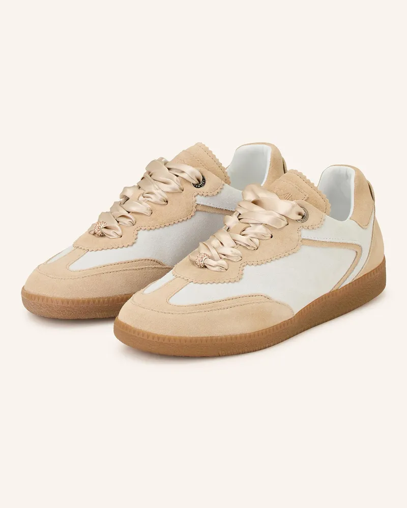 Marc Cain Sneaker Mit Schmuckstein beige 610