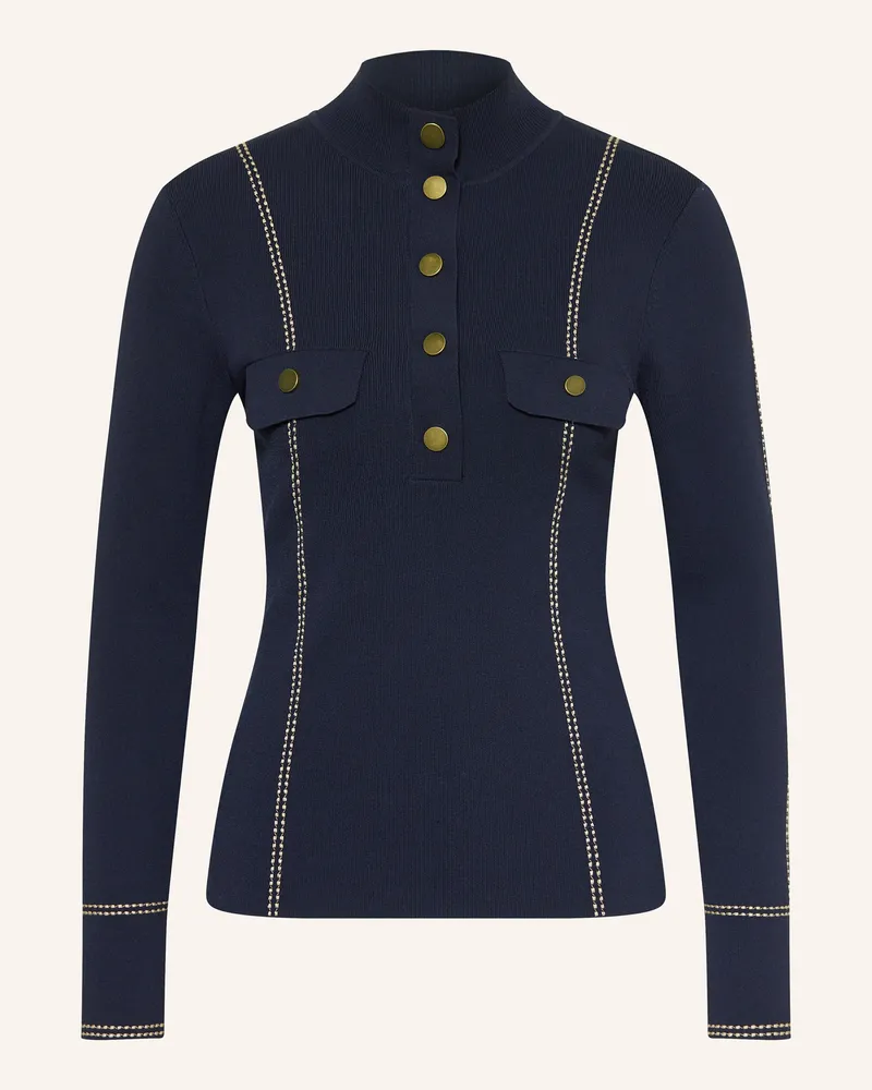 Reiss Longsleeve Eva blau Dunkelblau