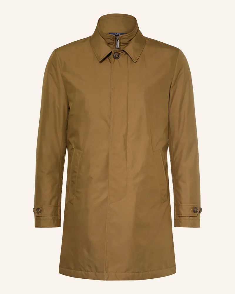 Fay Mantel braun Cognac