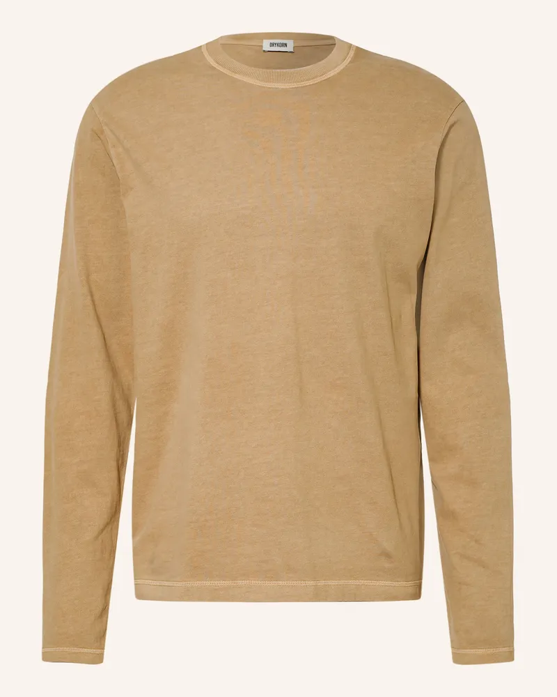 Drykorn Longsleeve Taldor beige Hellbraun