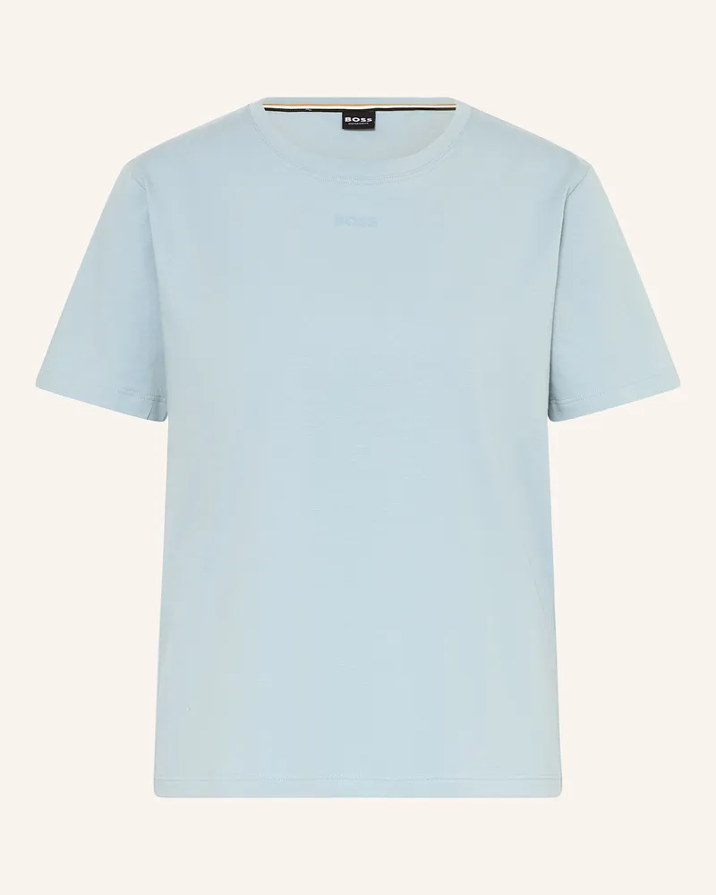 HUGO BOSS Schlafshirt Ci blau Blaugrau