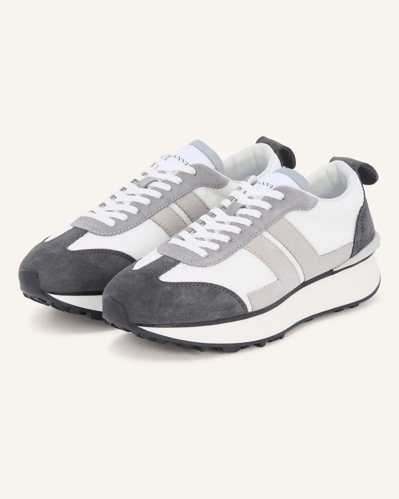 Lanvin Sneaker Bumpr grau Hellgrau