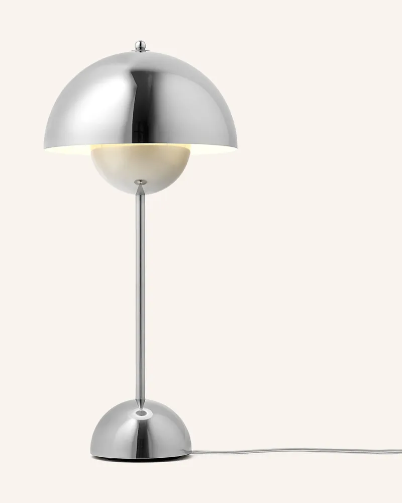 &Tradition Tischleuchte FLOWERPOT VP3 Silber
