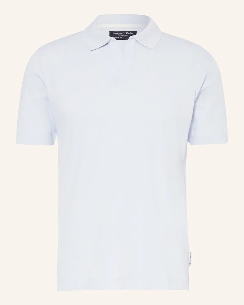 Marc O'Polo Piqué-Poloshirt Hellblau