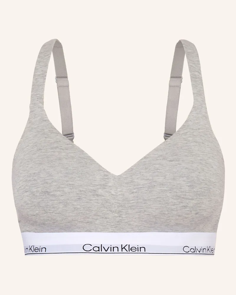 Calvin Klein Bustier ICON Hellgrau