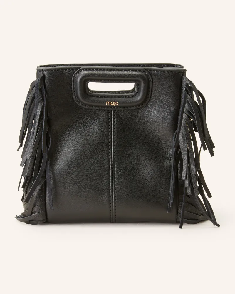 Maje Umhängetasche schwarz Schwarz