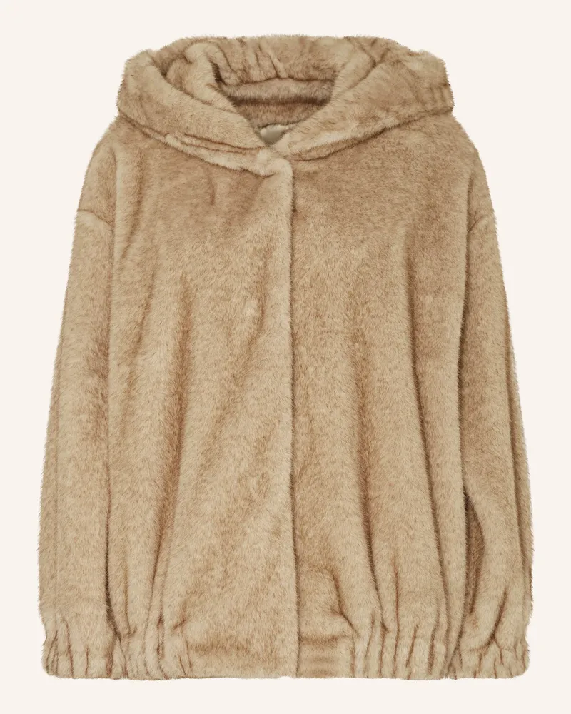 Antonelli Firenze Kunstpelz-Jacke GIRELLA Taupe