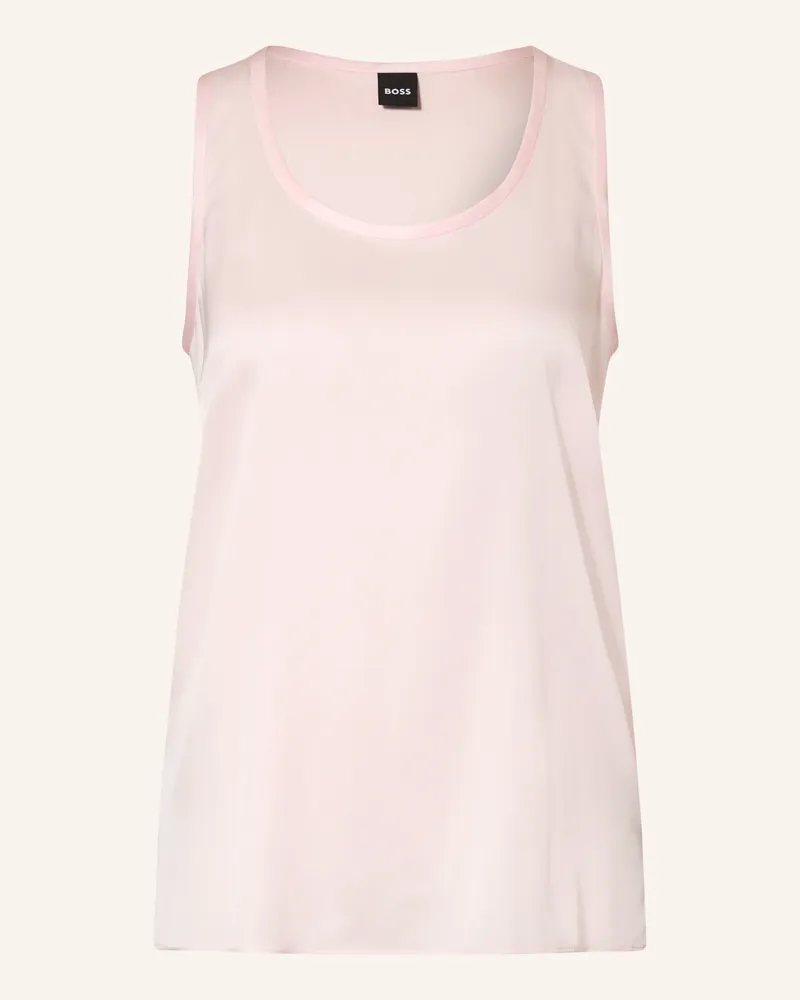 HUGO BOSS Seidentop Bettyna rosa Hellrosa