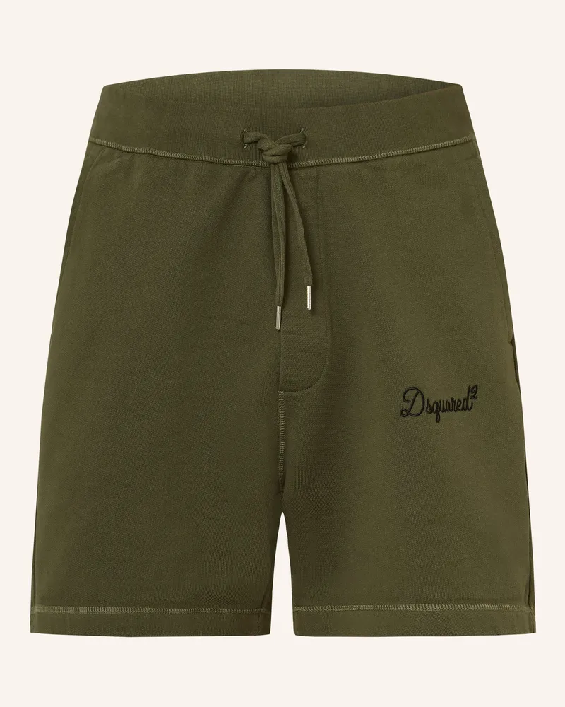 Dsquared2 Sweatshorts Oliv