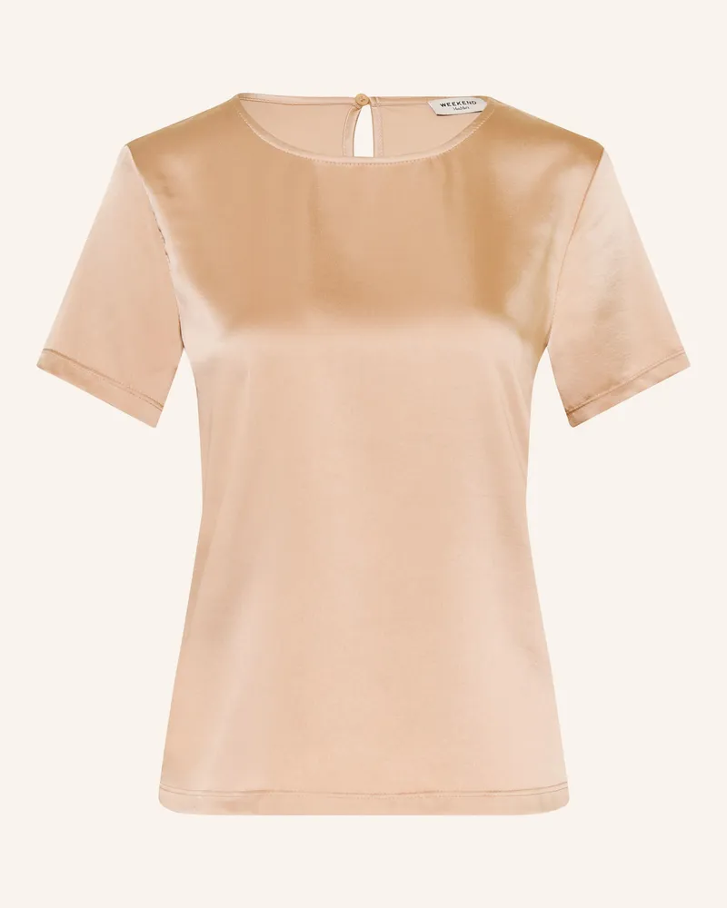 Max Mara Blusenshirt Girlbert Im Materialmix rosa Rosé
