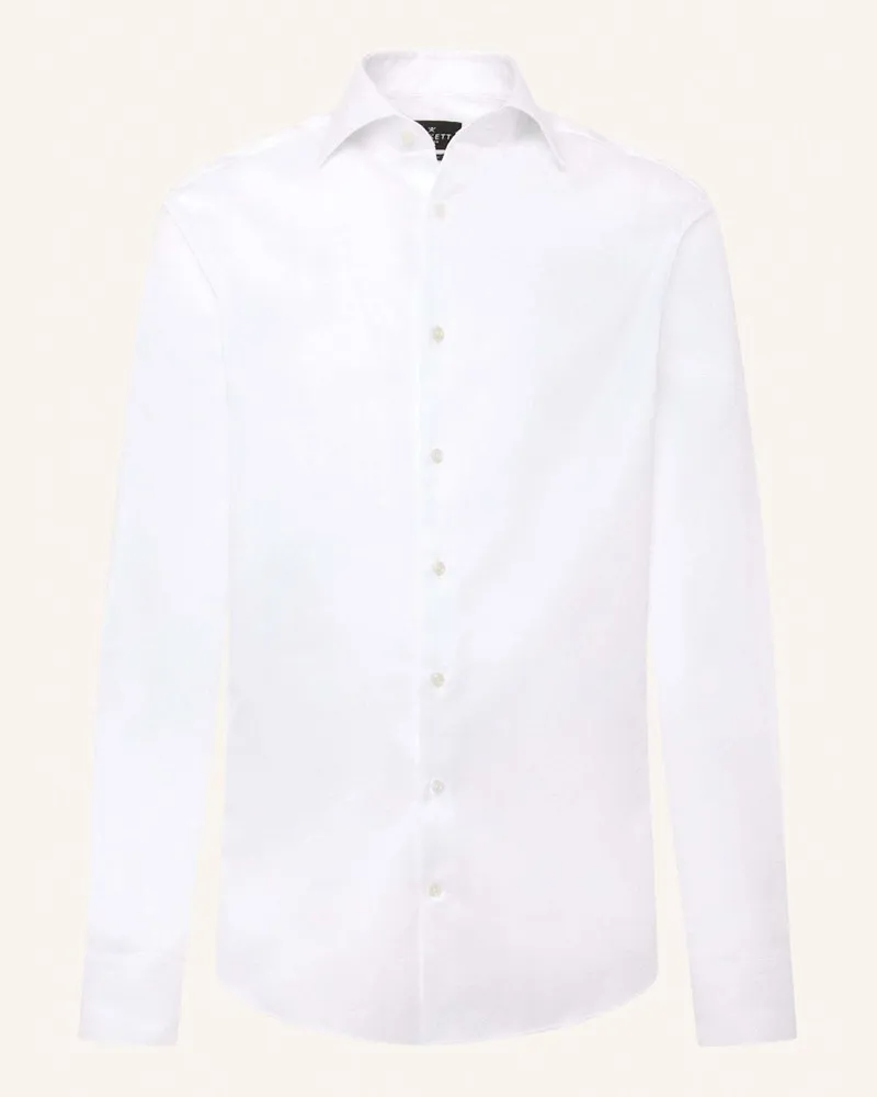 Hackett Freizeithemd HERRINGBONE Weiss