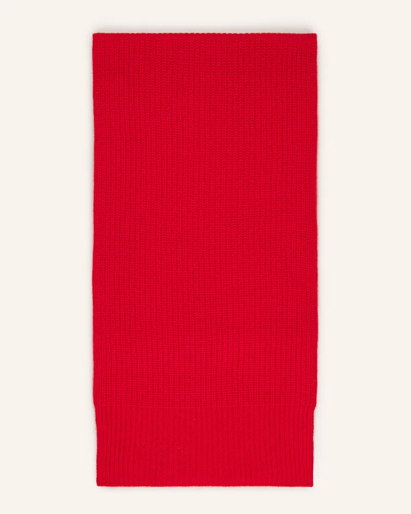 Mrs & HUGS Schal Mit Cashmere rot Rot