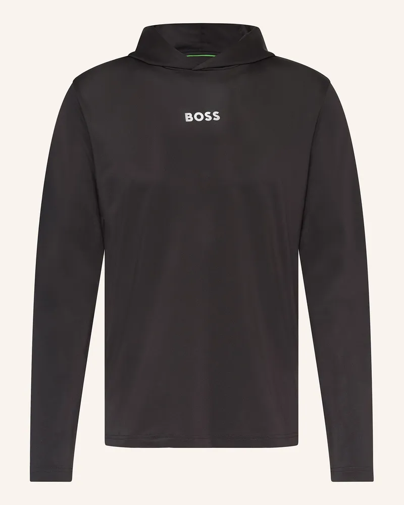 HUGO BOSS Funktionsshirt SCOTT ACTIVE Schwarz
