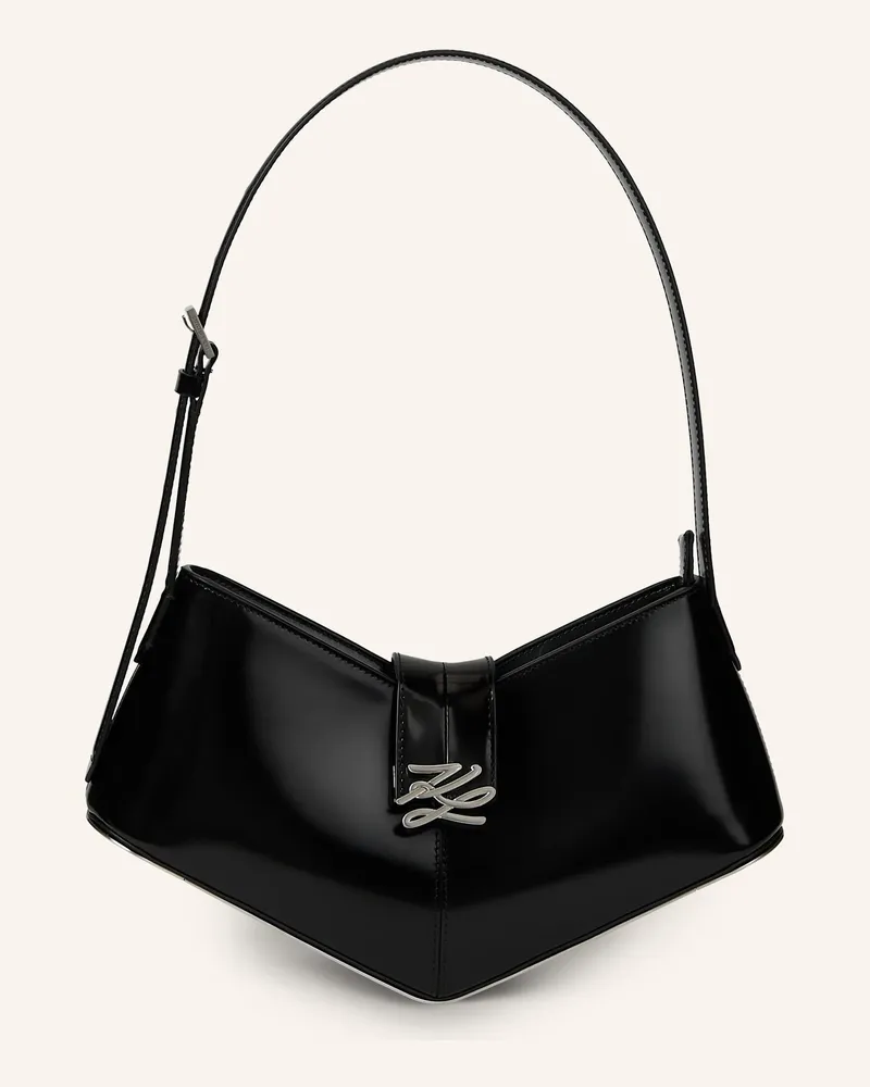 Karl Lagerfeld Schultertasche Kl Studio schwarz Schwarz