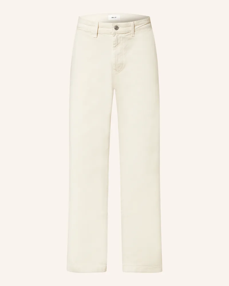 NN 07 Chino Aden Regular Fit weiss Creme