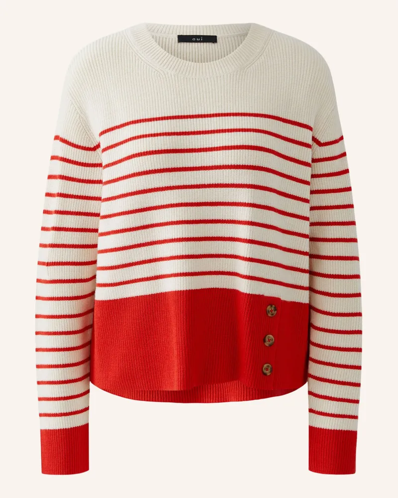 Oui  Pullover Rot