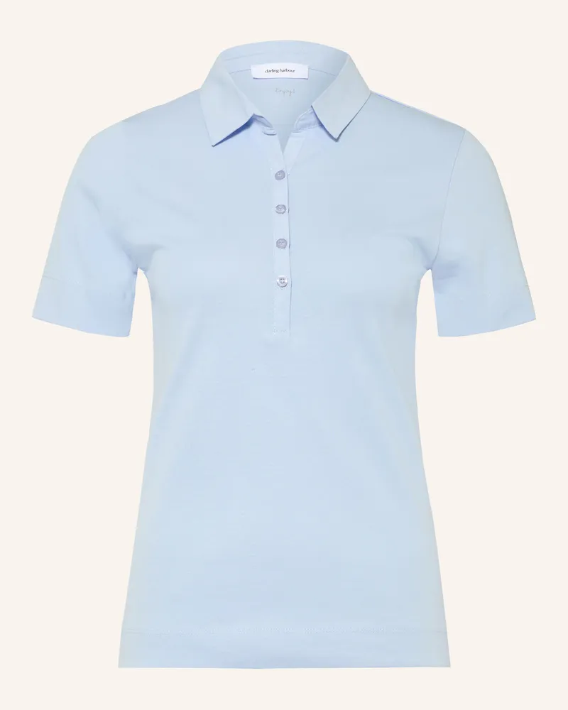 Darling Harbour Jersey-Poloshirt blau Blue