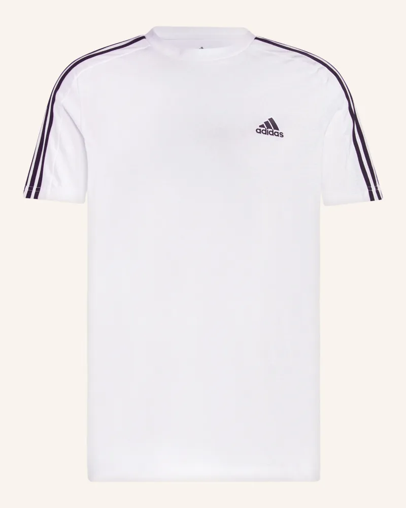 adidas T-Shirt Essentials Single weiss Weiss
