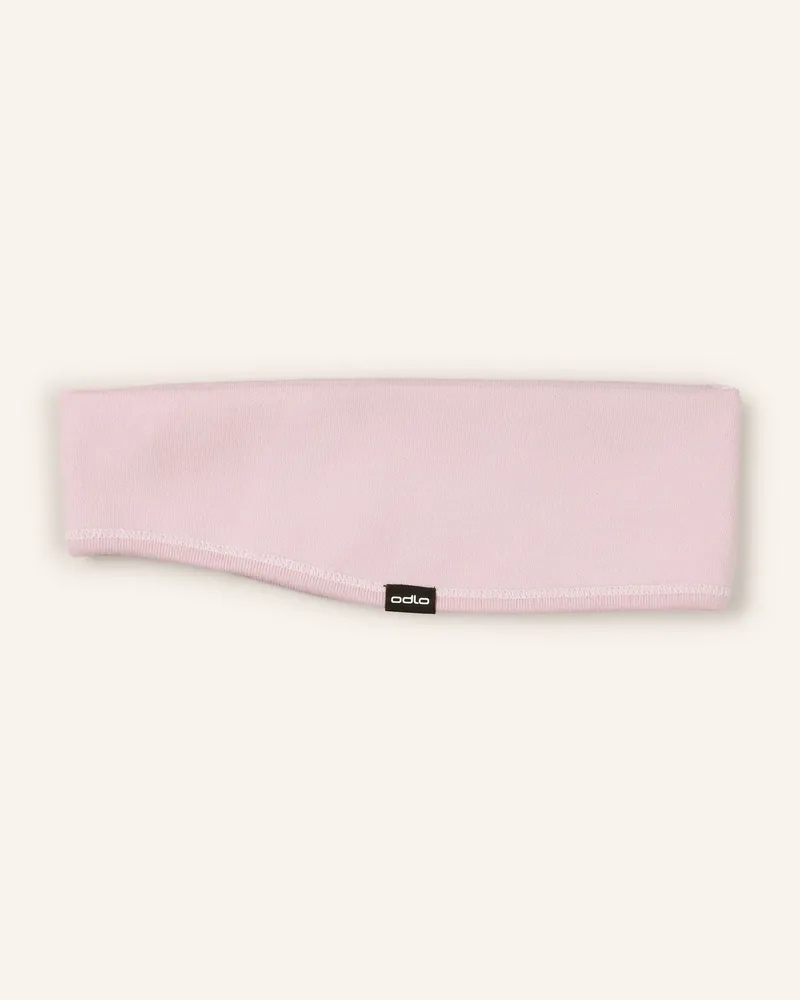 Odlo Stirnband Merino Warm rosa Hellrosa
