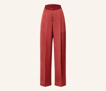 Marlenehose Ciara Aus Satin rot