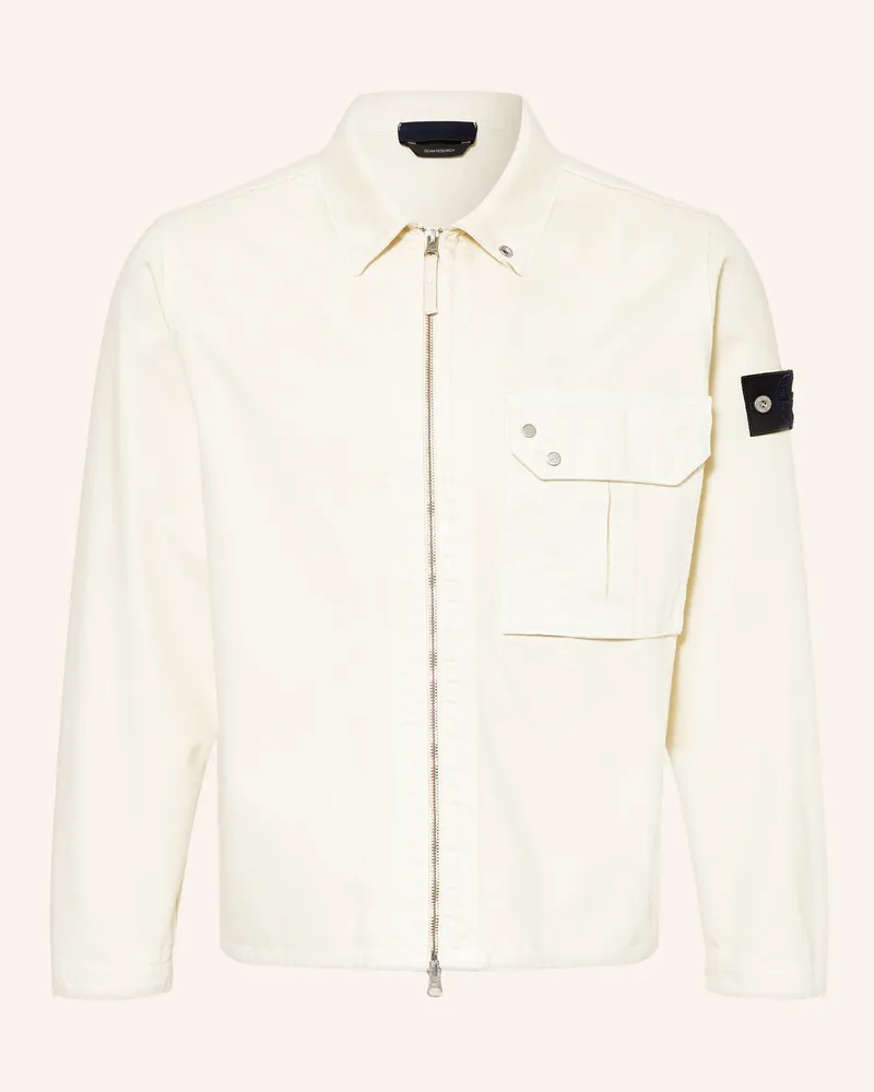 Stone Island Jeans-Overjacket Ecru