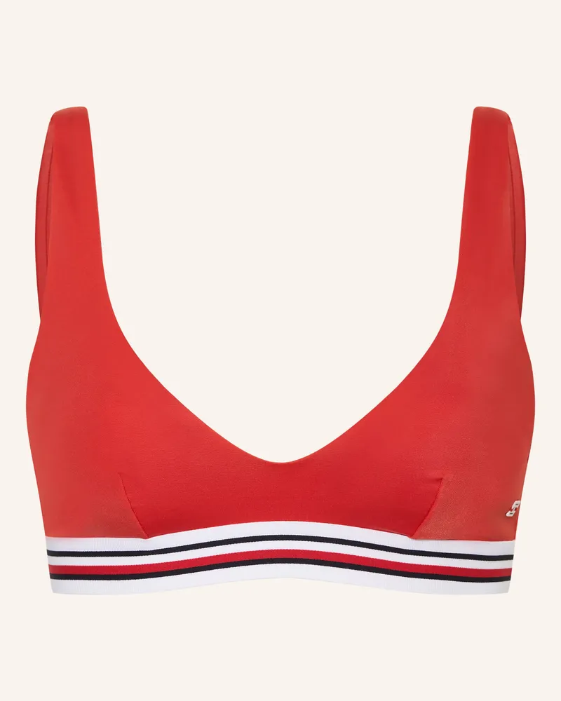 Tommy Hilfiger Bustier-Bikini-Top rot Rot