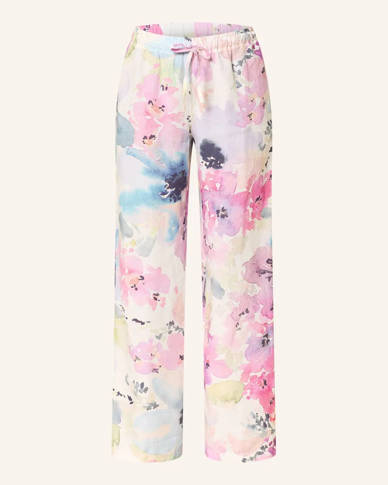 120% Lino Leinenhose Pink